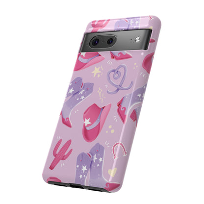 Lilac Cowboy Phone Case