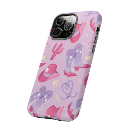 Lilac Cowboy Phone Case