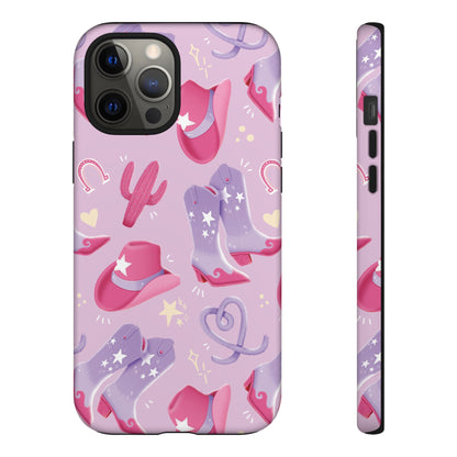 Lilac Cowboy Phone Case