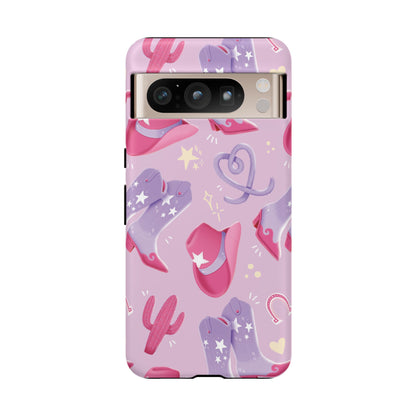 Lilac Cowboy Phone Case