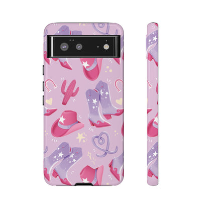 Lilac Cowboy Phone Case