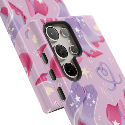 Lilac Cowboy Phone Case