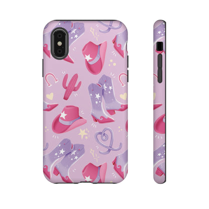 Lilac Cowboy Phone Case