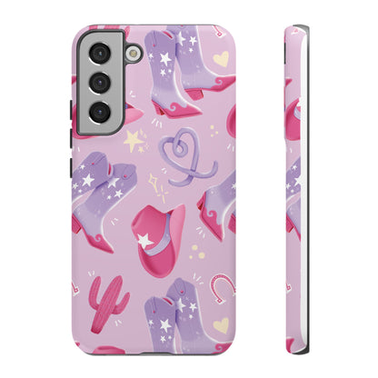 Lilac Cowboy Phone Case