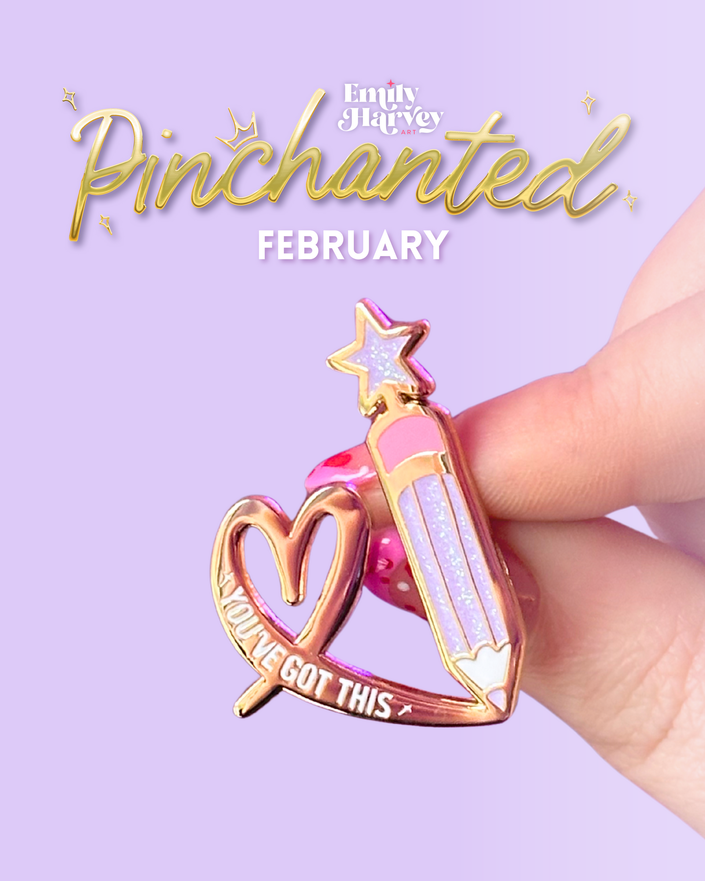 February's Limited Edition Enamel Pin