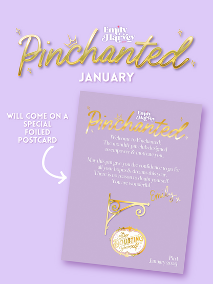 January's Limited Edition Enamel Pin