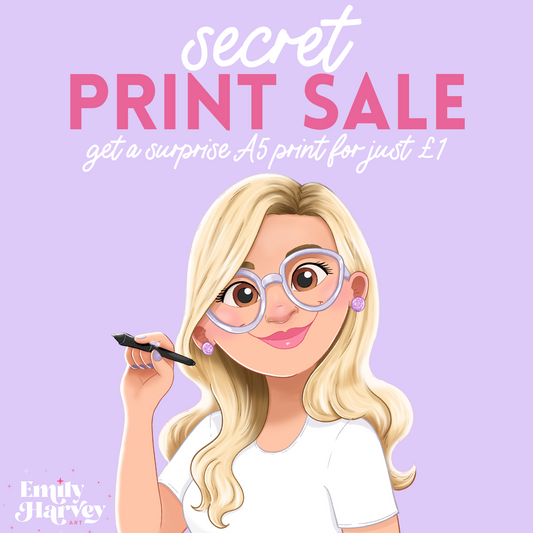 Secret Print Sale