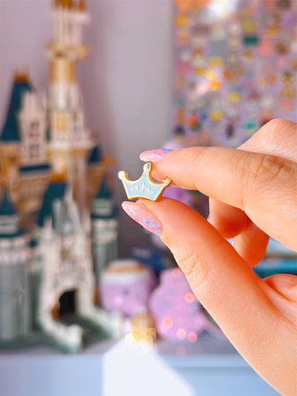 Fairytale Crown Mini Enamel Pin