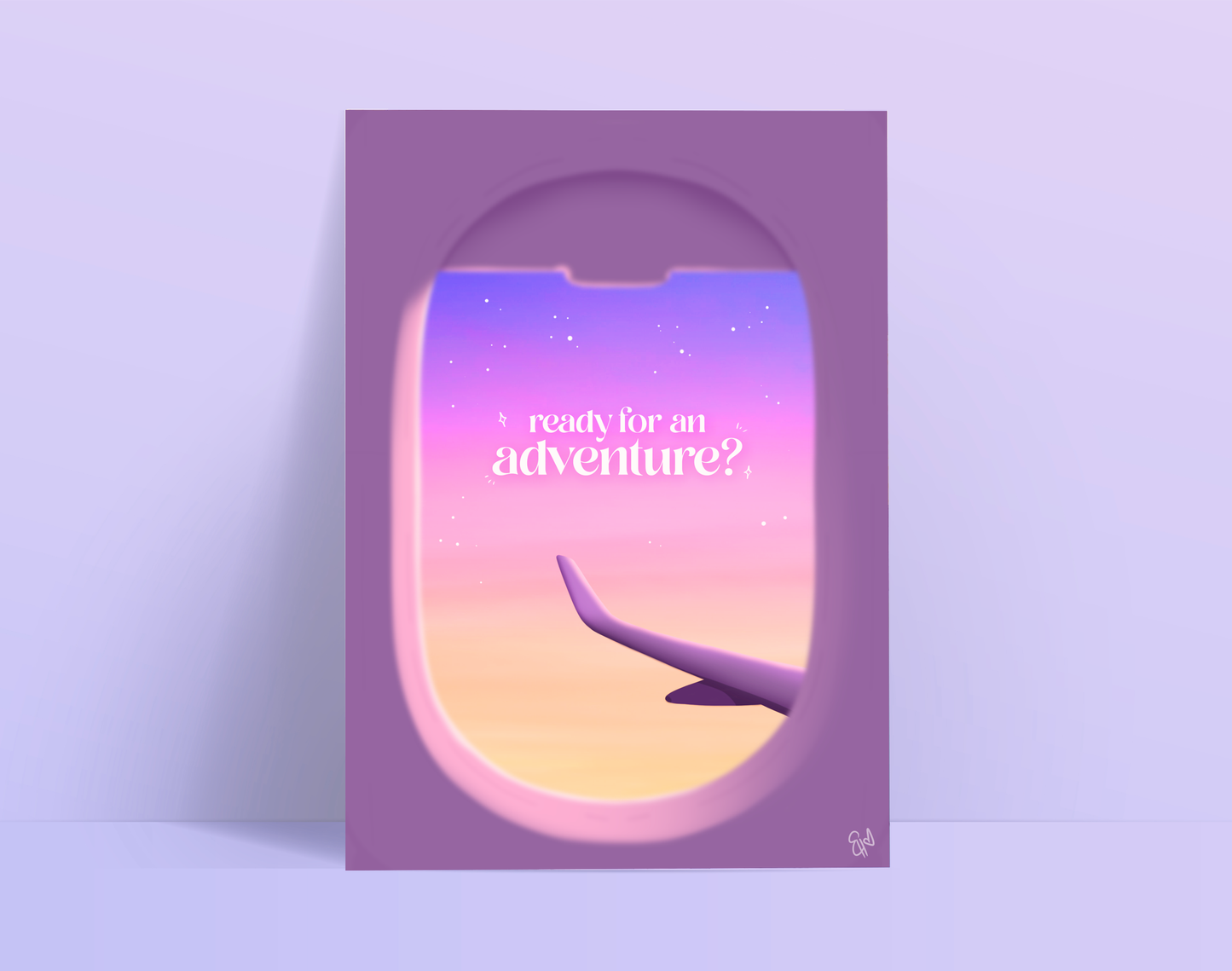 Ready for an Adventure? A5 Art Print